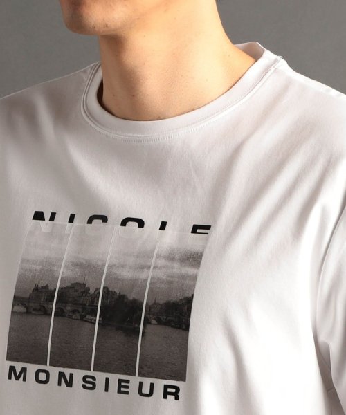 MONSIEUR NICOLE(ムッシュニコル)/Landscape Graphic 半袖Tシャツ/img05