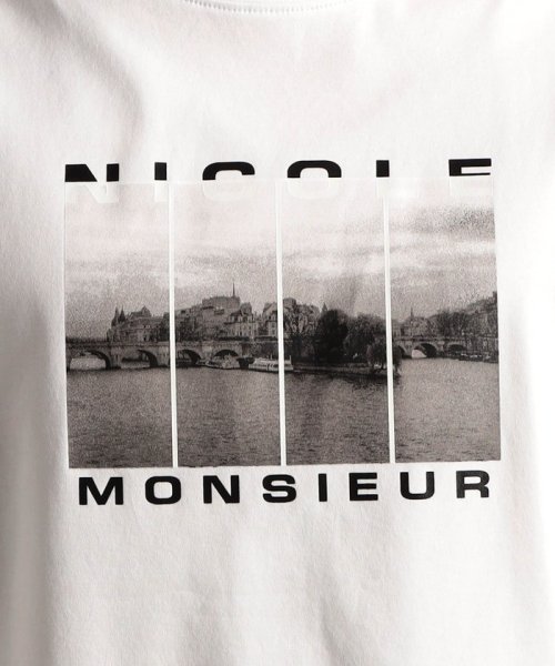 MONSIEUR NICOLE(ムッシュニコル)/Landscape Graphic 半袖Tシャツ/img09
