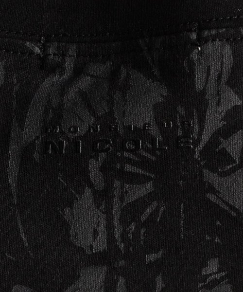 MONSIEUR NICOLE(ムッシュニコル)/ボタニカルプリント 半袖Tシャツ/img08