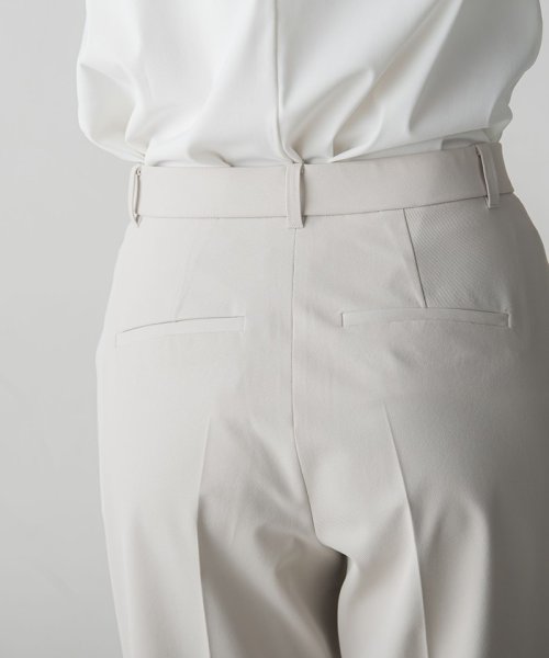 【大きいサイズ】裾スリットジョガーパンツ≪洗濯機で洗える/紫外線防止≫ 身長