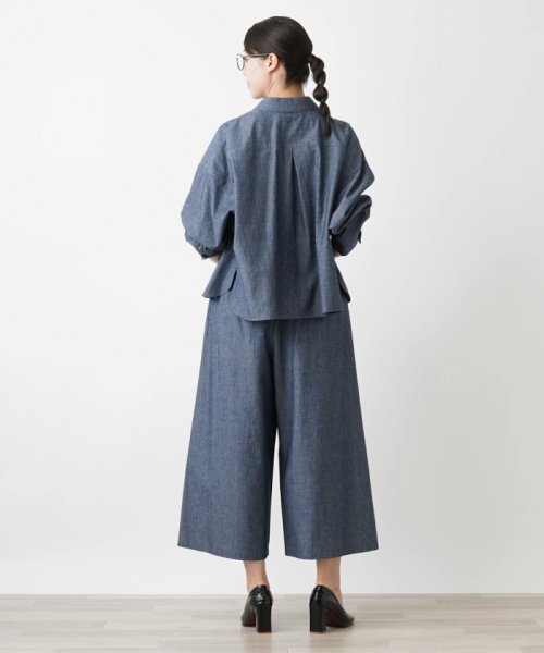 【セットアップ対応商品】ラウンドカットブラウス【THE NEW】【Leilian WHITE LABEL】 NEW WHITE LABEL