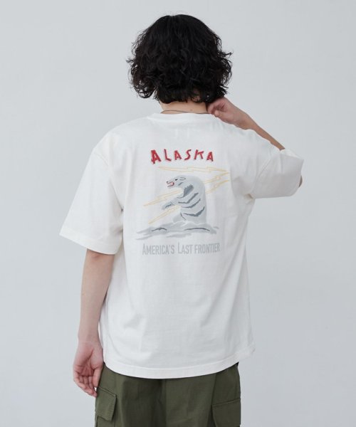 coen(coen)/刺繍ハッポウプリントTシャツ/img08