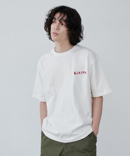 coen(coen)/刺繍ハッポウプリントTシャツ/img10