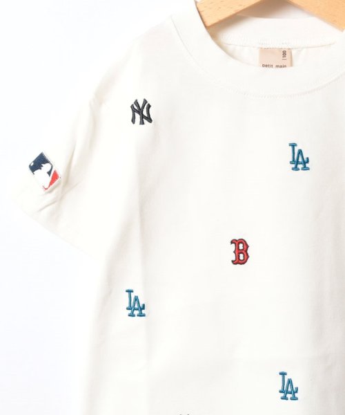 petit main(プティマイン)/【MLB】ロゴ刺繍Tシャツ/img02