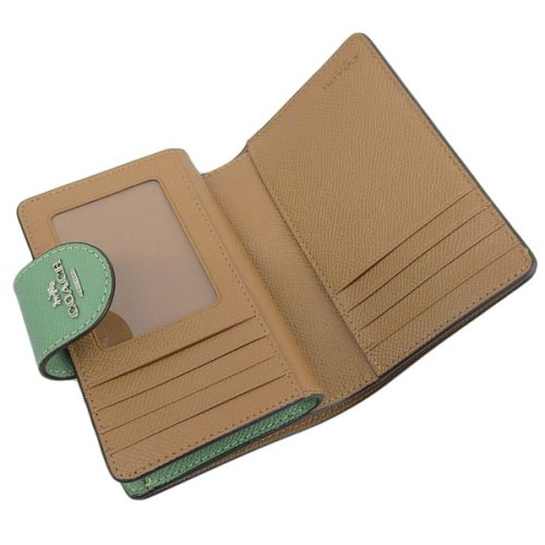 COACH コーチ MEDIUM CORNER ミディアム コーナー ジップ ウォレット 二つ折り 財布 