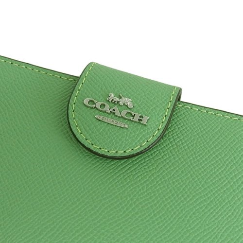 COACH コーチ MEDIUM CORNER ミディアム コーナー ジップ ウォレット 二つ折り 財布 