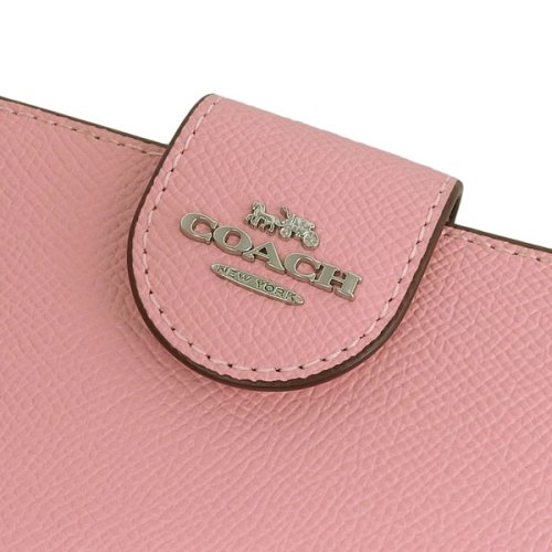 COACH コーチ MEDIUM CORNER ミディアム コーナー ジップ ウォレット 二つ折り 財布 