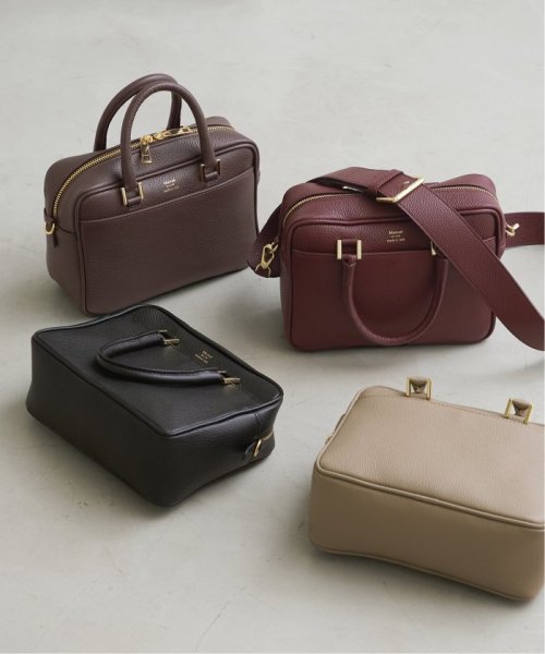 《予約》Manuel MILANO/マニュエルミラノ 別注 レザーバッグ MIDI 商品説明弊社カラー：メーカーカラーブラック(001)：NEROブラウン(020 X2090418397(15950円)