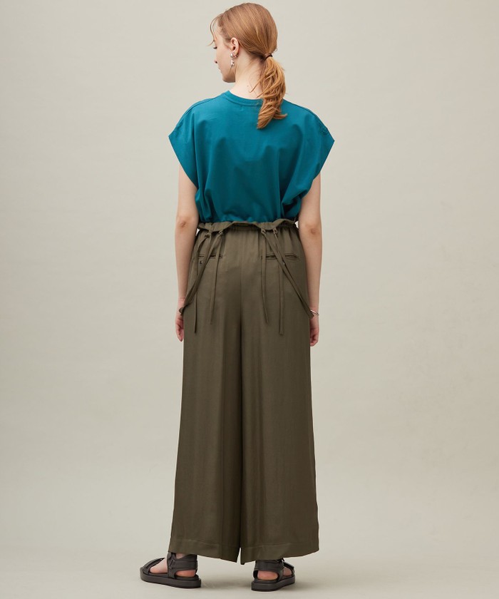 SACRA サロペット　ACETATE BRIGHT TWILL SACRA(サクラ)のACETATE BRIGHT TWILL通販 | 集英社HAPPY PLUS STORE