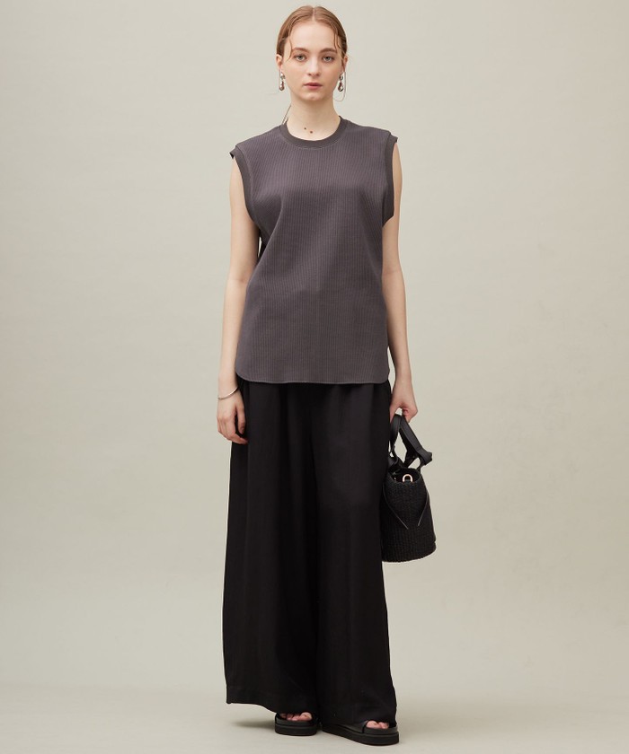 SACRA】アセテートブライトツイル サロペット(506251203)｜阪急百貨店