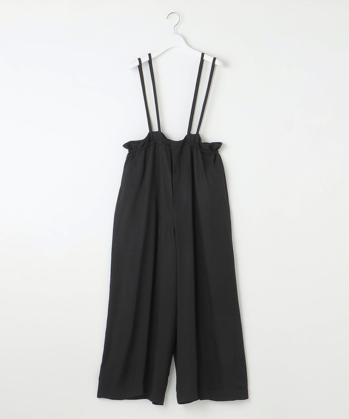 SACRA】アセテートブライトツイル サロペット(506251203)｜阪急百貨店