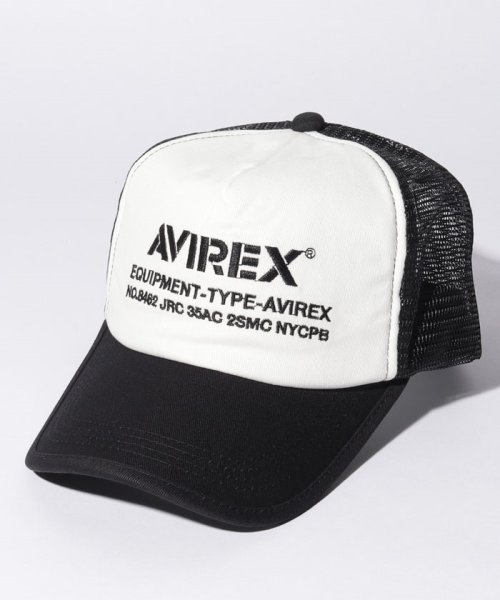 AVIREX(AVIREX)/AVIREX KING SIZE MESH LOGO CAP/img05