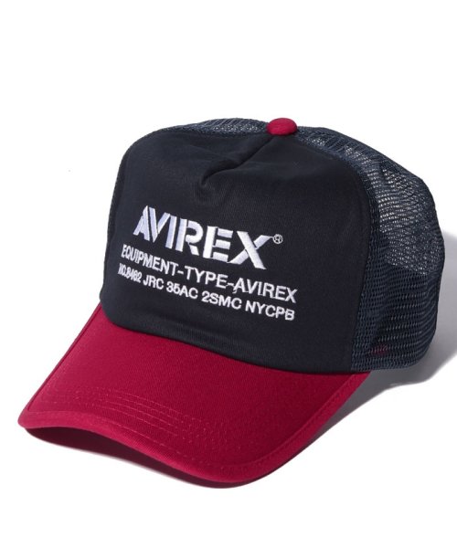 AVIREX(AVIREX)/AVIREX KING SIZE MESH LOGO CAP/img07
