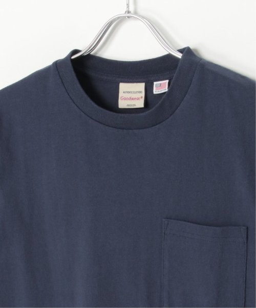 VENCE　EXCHANGE(ヴァンス　エクスチェンジ)/Goodwear グッドウェア ポケ付きTシャツ/img05