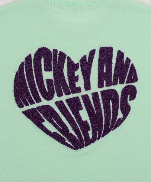 DISNEY(DISNEY)/【DISNEY/ディズニー】天竺 MICKEY AND FRIENDS刺繍 半袖BIG Tシャツ/img27