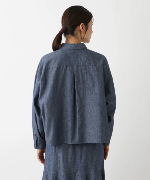 【セットアップ対応商品】ラウンドカットブラウス【THE NEW】【Leilian WHITE LABEL】 NEW WHITE LABEL