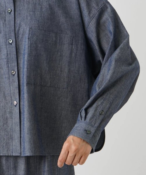 【セットアップ対応商品】ラウンドカットブラウス【THE NEW】【Leilian WHITE LABEL】 NEW WHITE LABEL