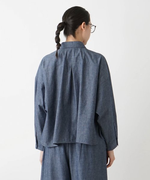 【セットアップ対応商品】ラウンドカットブラウス【THE NEW】【Leilian WHITE LABEL】 NEW WHITE LABEL