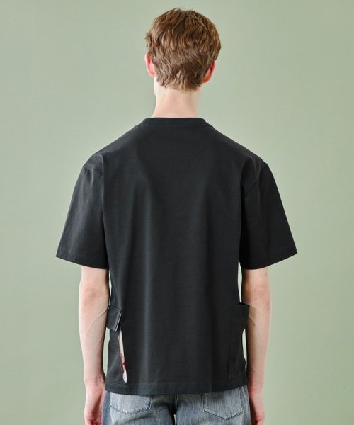 BLACK LABEL CRESTBRIDGE(BLACK LABEL CRESTBRIDGE)/【WEB限定】ヘビーウェイトキャリーポケットTシャツ/img11