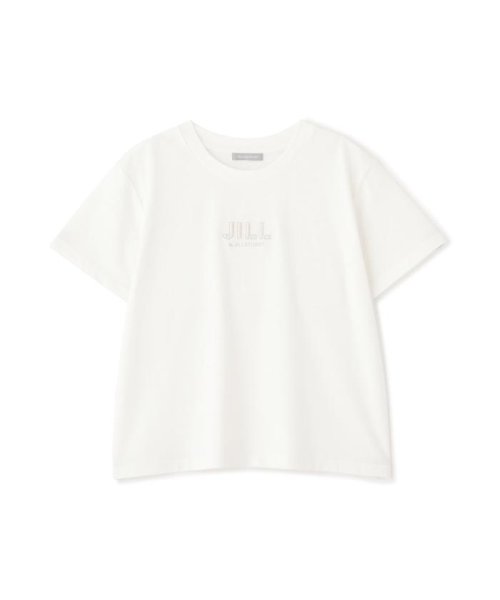 JILL by JILL STUART(ジル バイ ジル スチュアート)/オーガニックコットンパール刺繍ロゴTシャツ/img08