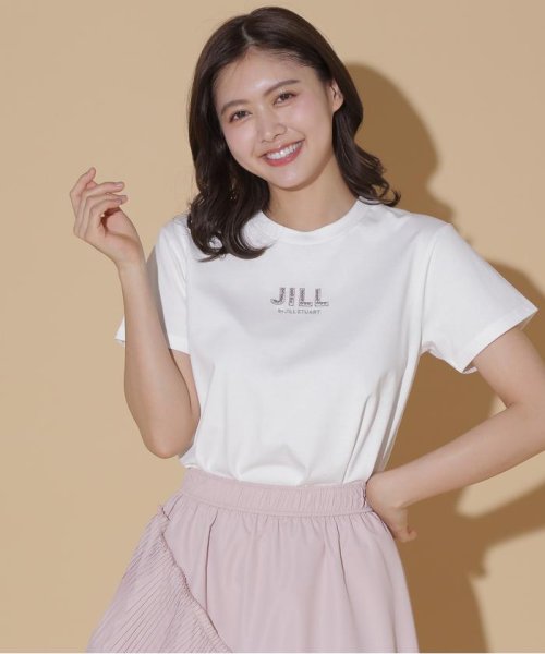 JILL by JILL STUART(ジル バイ ジル スチュアート)/オーガニックコットンパール刺繍ロゴTシャツ/img21