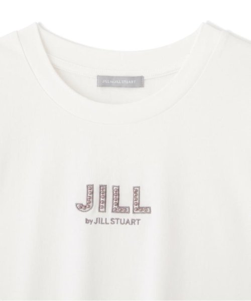 JILL by JILL STUART(ジル バイ ジル スチュアート)/オーガニックコットンパール刺繍ロゴTシャツ/img24