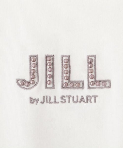 JILL by JILL STUART(ジル バイ ジル スチュアート)/オーガニックコットンパール刺繍ロゴTシャツ/img26