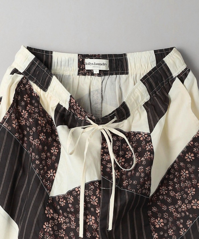 Lollys Laundry＞パッチワーク ワークパンツ ＜Lollys ワークパンツ