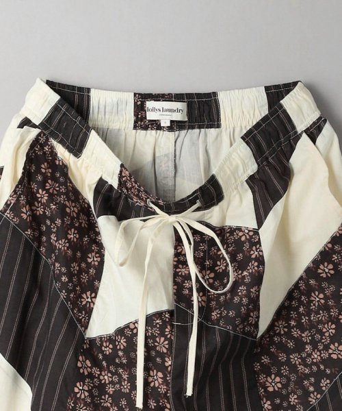 ＜Lollys Laundry＞パッチワーク ワークパンツ 