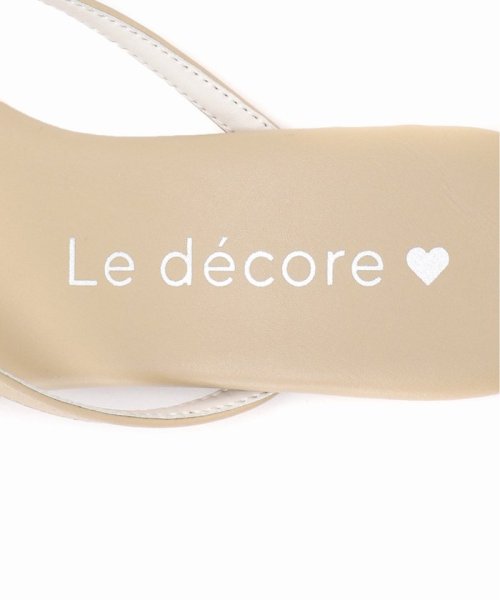LE TALON(ル　タロン)/《WEB限定》【Le decore / ル デコレ】macaron thong サンダル/img32