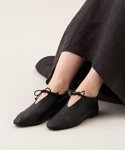 リボン ディープカット フラット3 あらかじめご了承ください