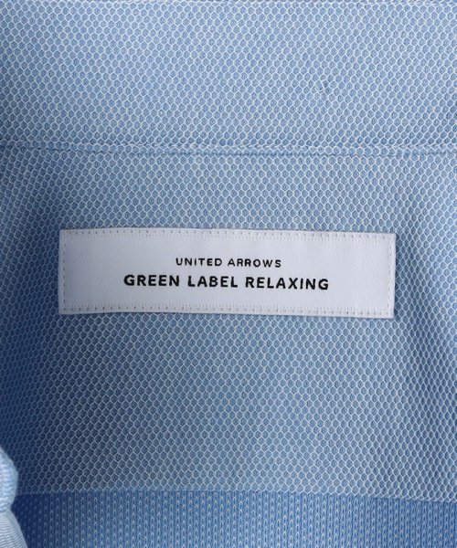 green label relaxing(グリーンレーベルリラクシング)/A+ COOL ハニカム スタンダード ボタンダウン ドレスシャツ －イージーアイロン・接触冷感－/img17