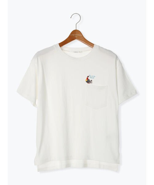 Lugnoncure(ルノンキュール)/女の子刺繍Tシャツ/img16