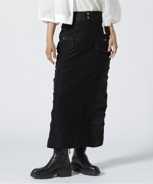 AULA AILA/アウラアイラ/LACE COMBINATION STRAIGHT SKIRT(506222878  