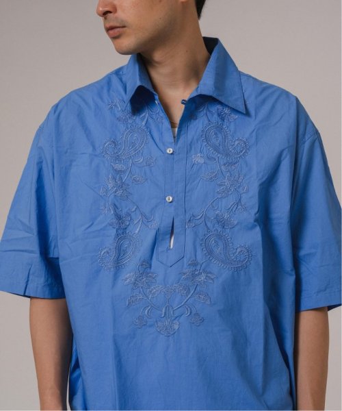 EDIFICE(エディフィス)/india made ポプリン スキッパーシャツ/img20