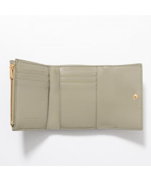 BOTTEGA VENETA 三つ折り財布 651372 750245 VCQC1 CASSETTE VCQC1 BOTTEGA VENETA 三つ折り財布