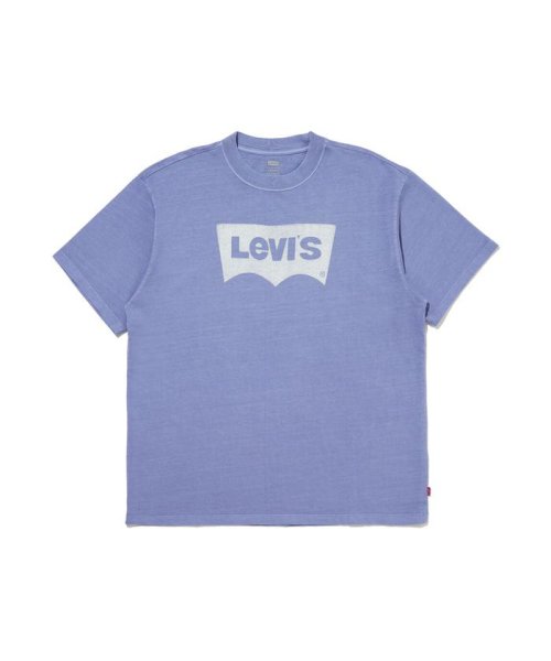 Levi's(リーバイス)/ヴィンテージ グラフィック Tシャツ ブルー WONKY BATWING/img01