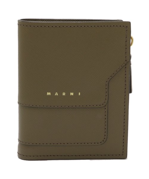 MARNI(マルニ)/マルニ 二つ折り財布 カーキグリーン レディース MARNI PFMO0054U0 LV520 Z684V/img05