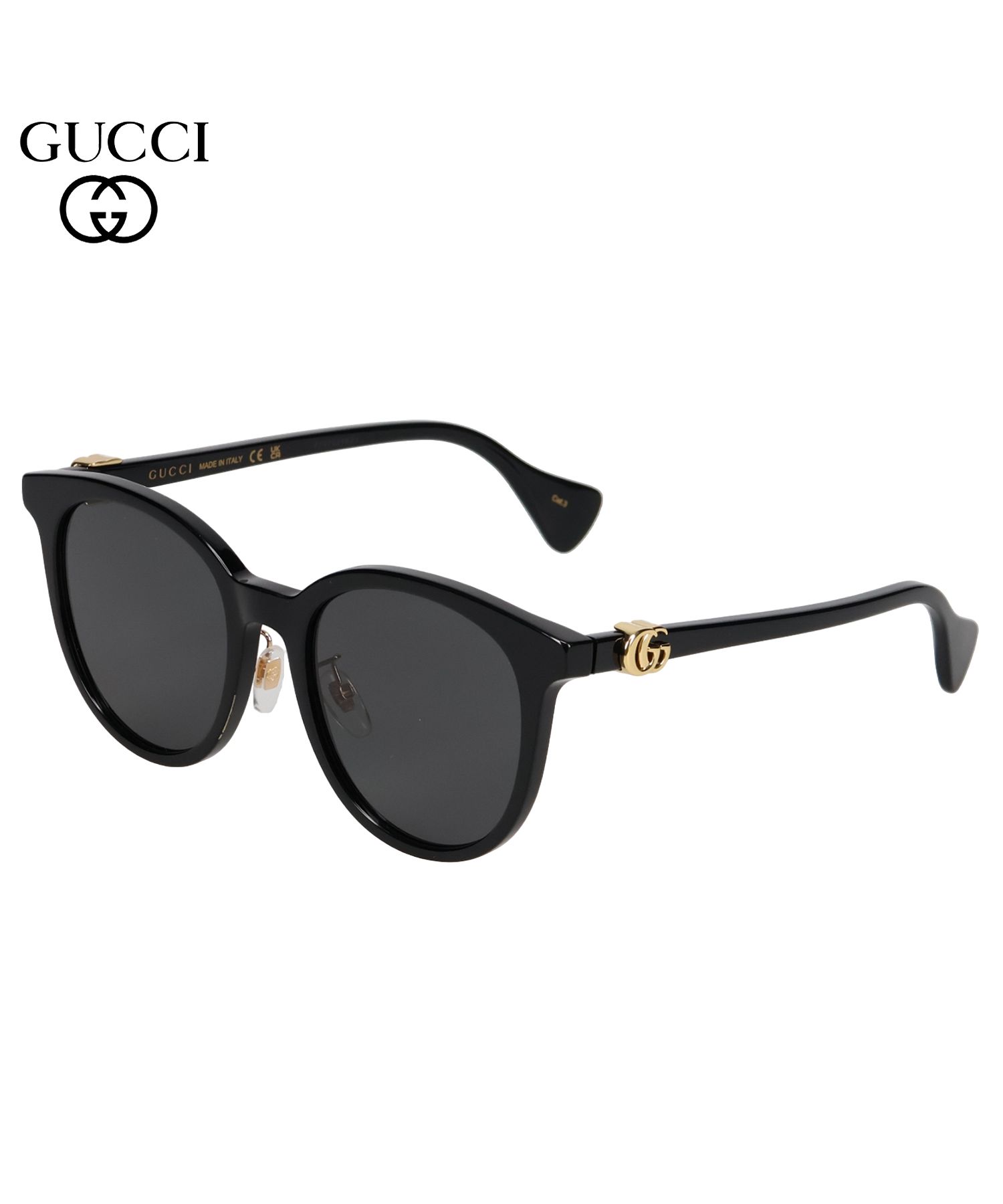 グッチ GUCCI サングラス メンズ レディース アジアンフィット UVカット 紫外線対策 SUNGLASSES ブラック 黒  GG1073SK－001(506257002) | グッチ(GUCCI) - MAGASEEK