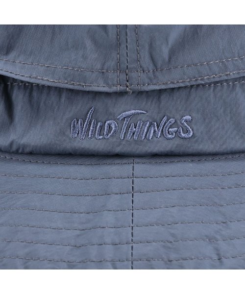 WILD THINGS(ワイルド シングス)/WILD THINGS ワイルドシングス ハット 帽子 ベンチレーション メンズ レディース VENTILATION HAT ブラック ダーク オリーブ ブルー/img08