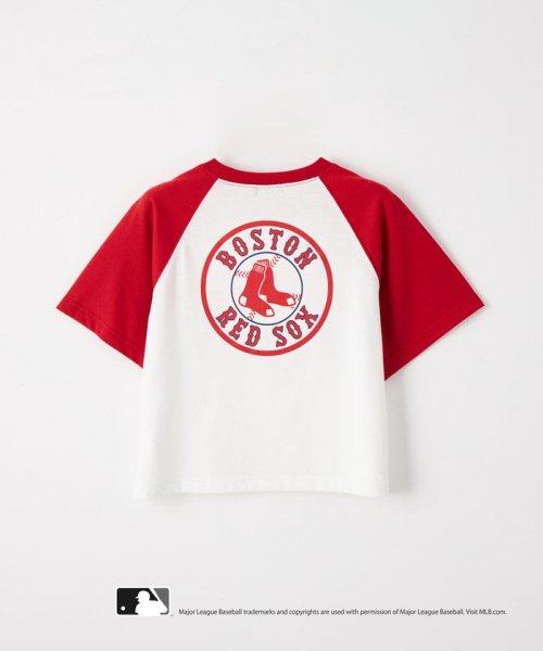 green label relaxing （Kids）(グリーンレーベルリラクシング（キッズ）)/【別注】MLB ラグラン Tシャツ 100cm－130cm/img02