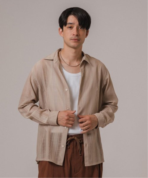 EDIFICE(エディフィス)/Leno cloth レギュラーカラーシャツ/img11