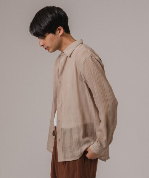 EDIFICE(エディフィス)/Leno cloth レギュラーカラーシャツ/img15