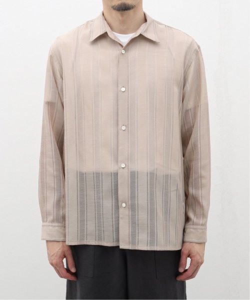 EDIFICE(エディフィス)/Leno cloth レギュラーカラーシャツ/img44