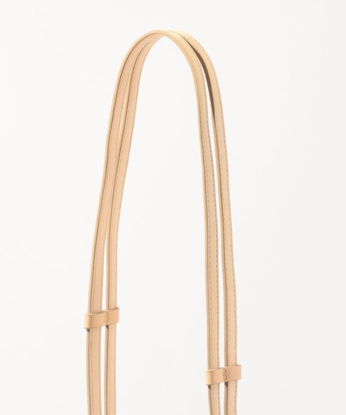 SegeN Werk.07 コットンリネン×レザー ショルダーバッグ Horse White Tanned Leather Genuine Brass Authentic Fabric