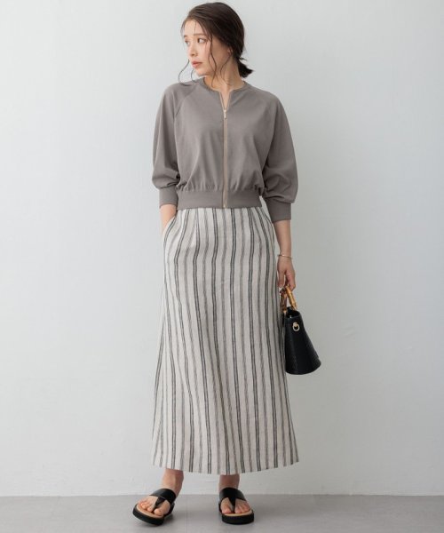 【SLOW/一部店舗限定】シアー ブルゾン 