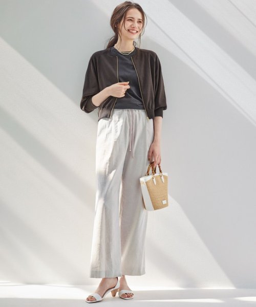 【SLOW/一部店舗限定】シアー ブルゾン 