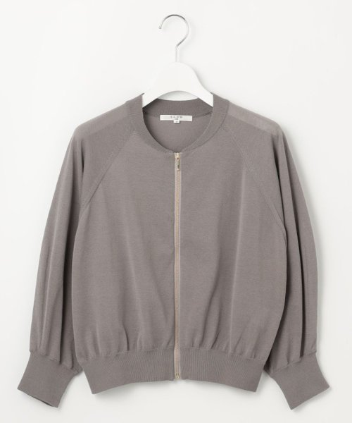 【SLOW/一部店舗限定】シアー ブルゾン 