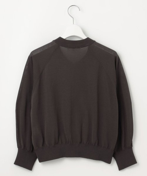 【SLOW/一部店舗限定】シアー ブルゾン 