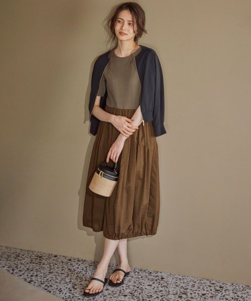 【SLOW/一部店舗限定】シアー ブルゾン エムケーミッシェルクラン/ダブルフェイス着流しカーディガン/洗える T1534719627(11655円)